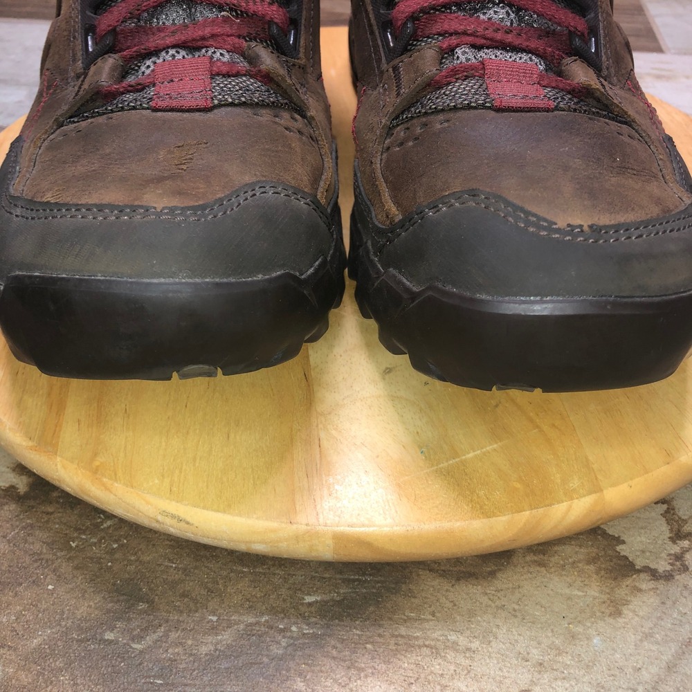 Merrell Annex Trak Low Hiking Shoes Mens 12 US Clay Brown Leather Vibram J91805 - Picture 7 of 16